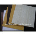 melamined hardboard